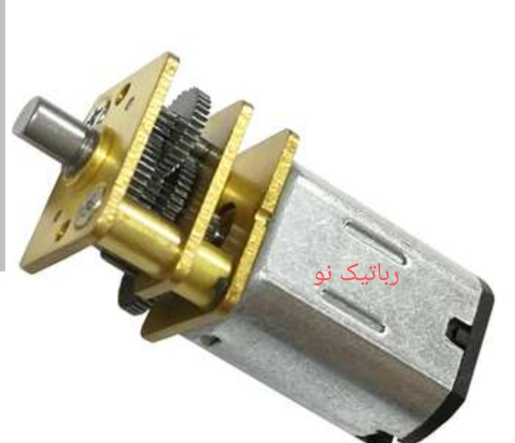 آرمیچر پیچ گوشتی برقی مینیاتوری یا موتور گیربکس دار برنجی 